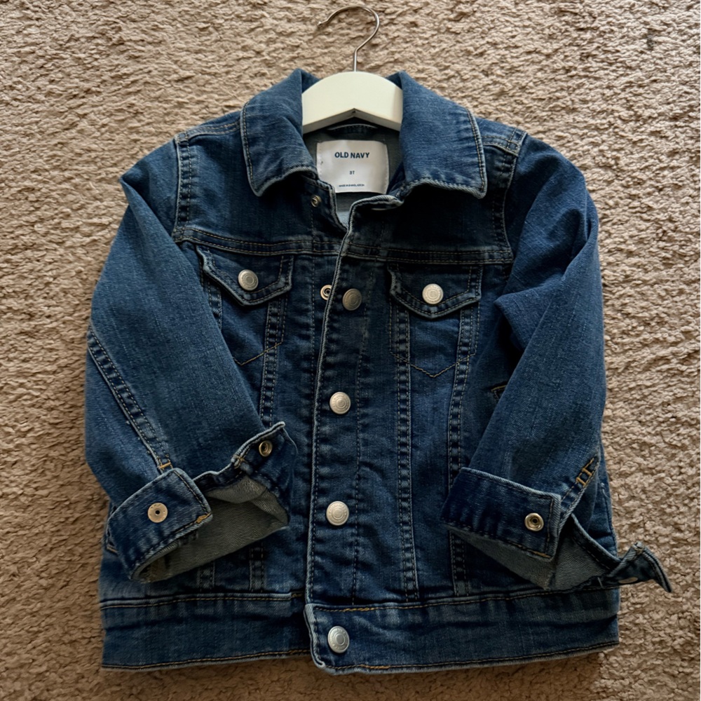Old Navy Kids Blue Jean Jacket